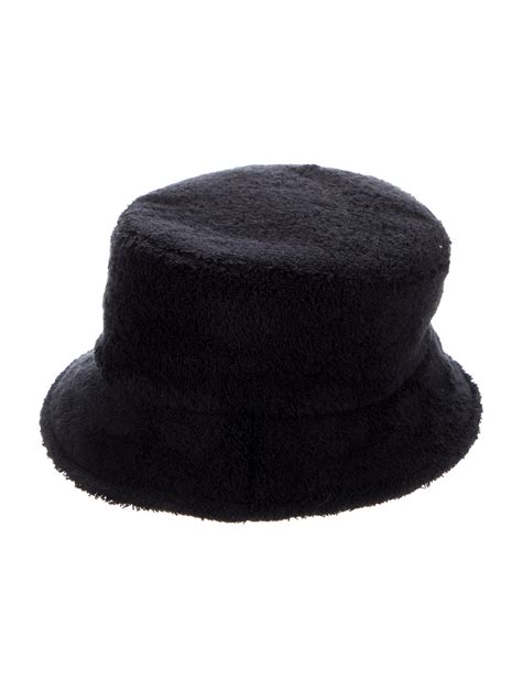 chanel terry cloth bucket hat